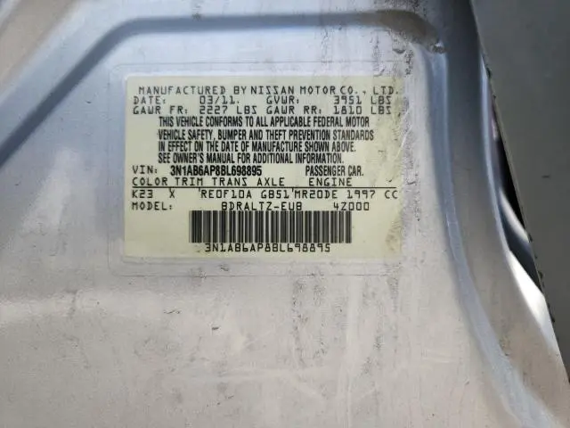 2011 NISSAN SENTRA 2.0  