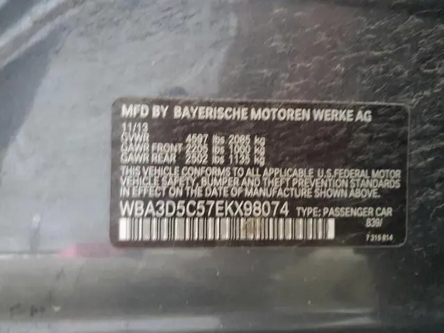 2014 BMW 328 D XDRIVE  