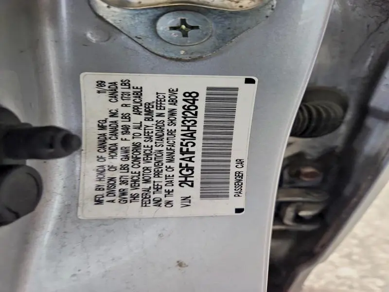 2010 HONDA CIVIC LX  