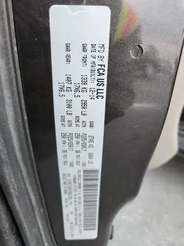 2015 CHRYSLER TOWN & COUNTRY TOURING  