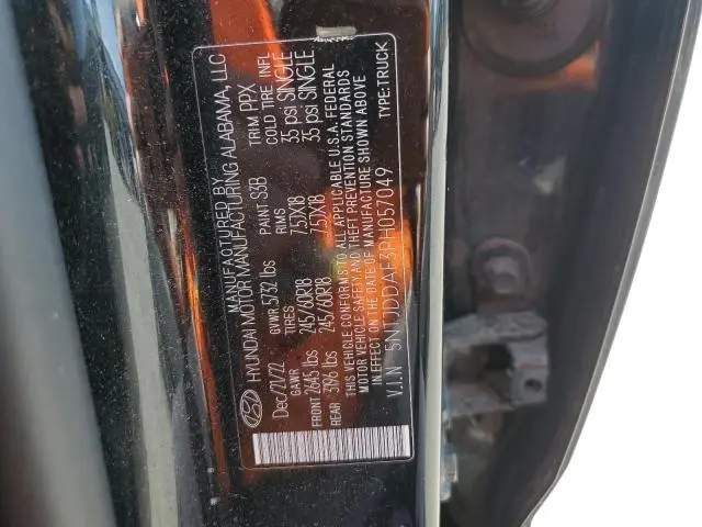 2023 HYUNDAI SANTA CRUZ SEL PREMIUM  