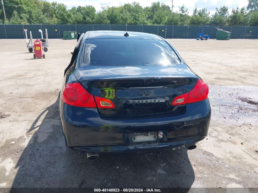 2011 INFINITI G37X  