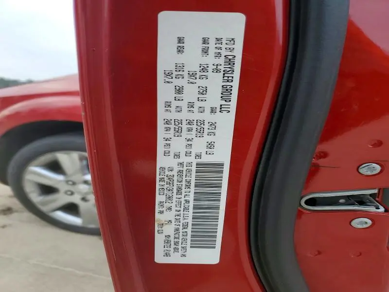 2010 DODGE JOURNEY R/T  