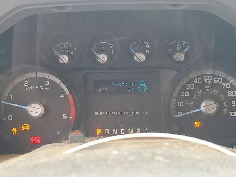 2012 FORD F250 SUPER DUTY  