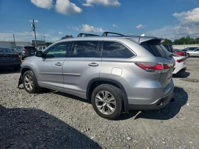 2015 TOYOTA HIGHLANDER XLE  