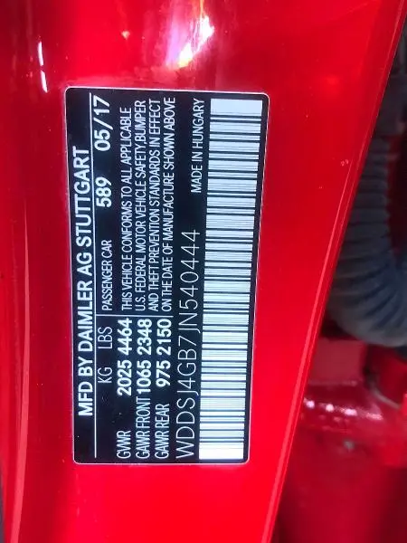 2018 MERCEDES-BENZ CLA 250 4MATIC  