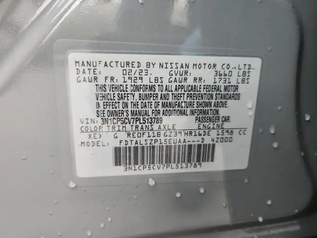 2023 NISSAN KICKS SV  