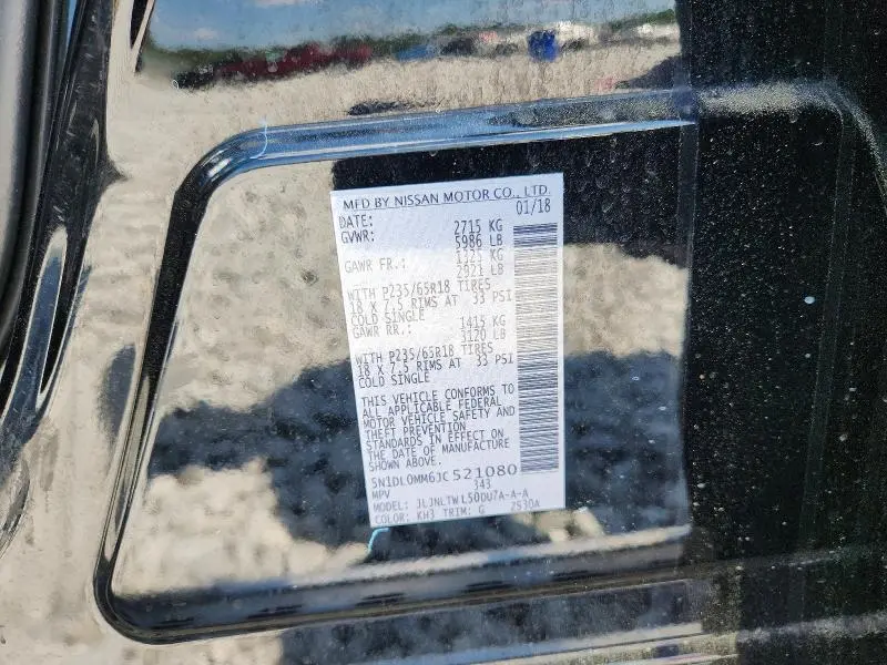 2018 INFINITI QX60 BASE  