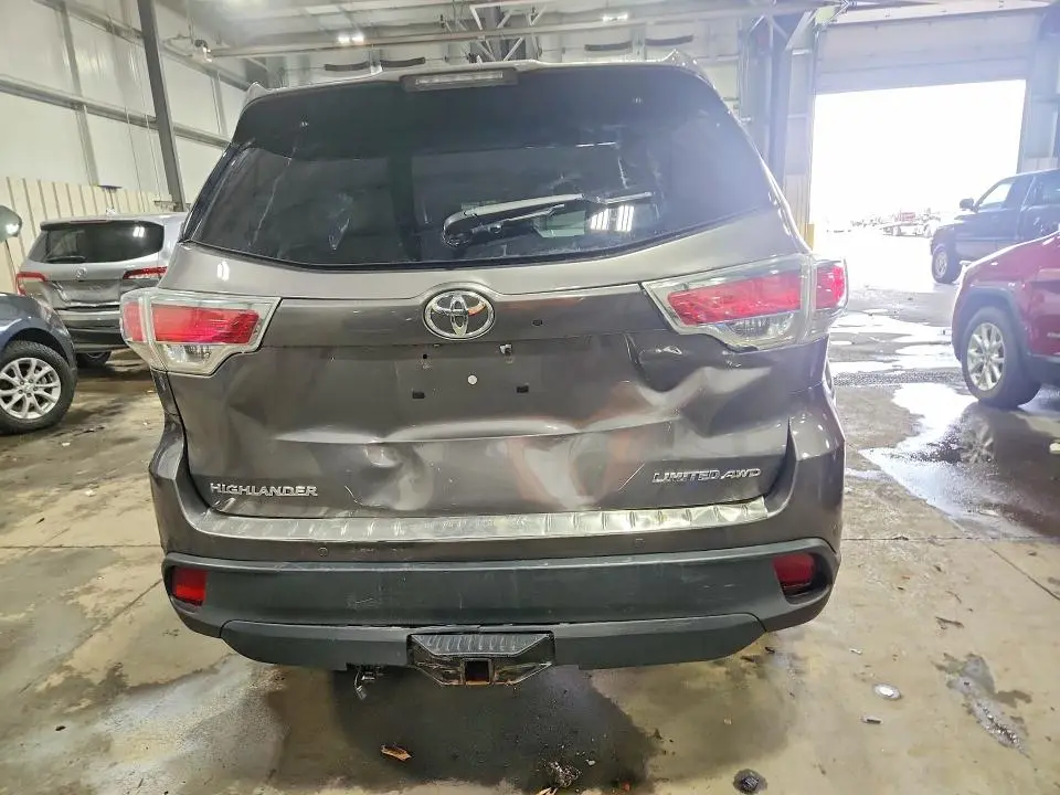 2015 TOYOTA HIGHLANDER LIMITED PLATINUM  