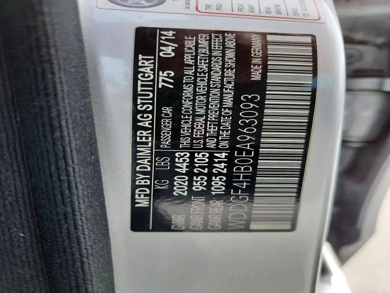 2014 MERCEDES-BENZ C 250  