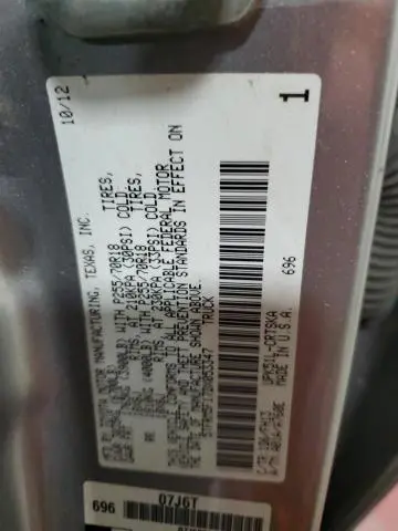 2013 TOYOTA TUNDRA DOUBLE CAB SR5  