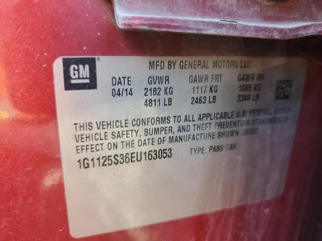 2014 CHEVROLET IMPALA LT  