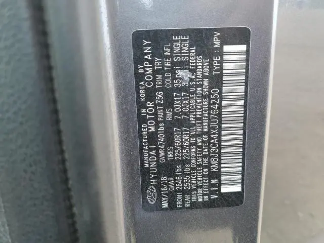 2018 HYUNDAI TUCSON SEL  