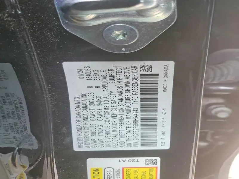 2024 HONDA CIVIC SPORT  