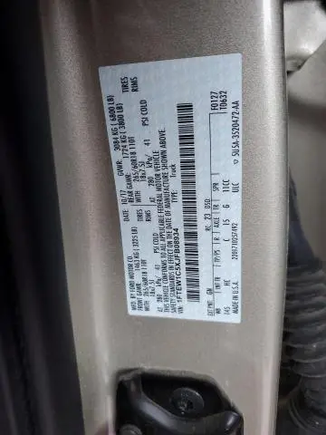 2018 FORD F150 SUPERCREW  