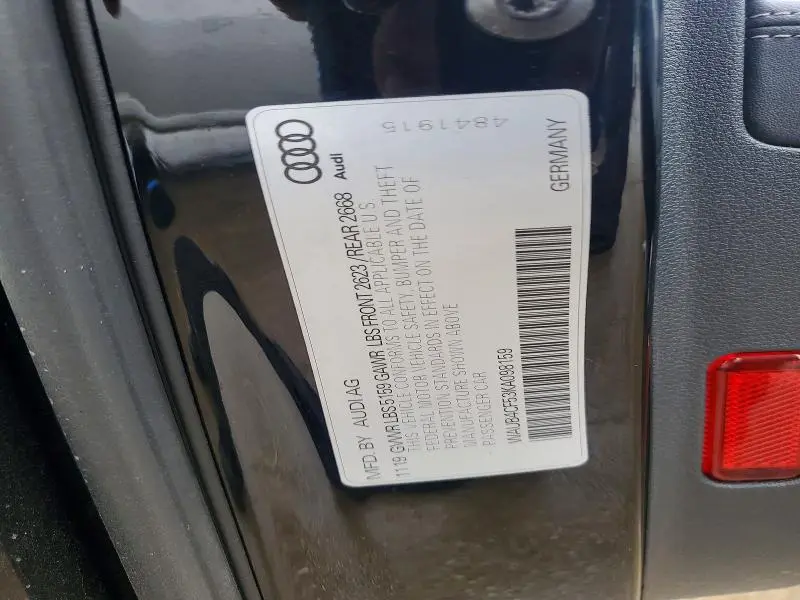 2019 AUDI S5 PREMIUM PLUS  