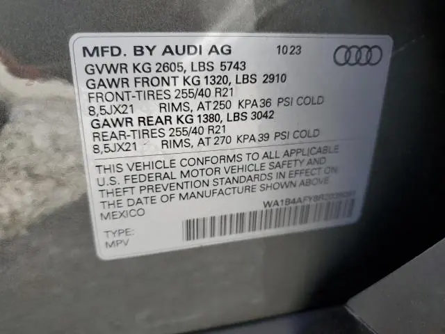 2024 AUDI SQ5 PREMIUM PLUS  