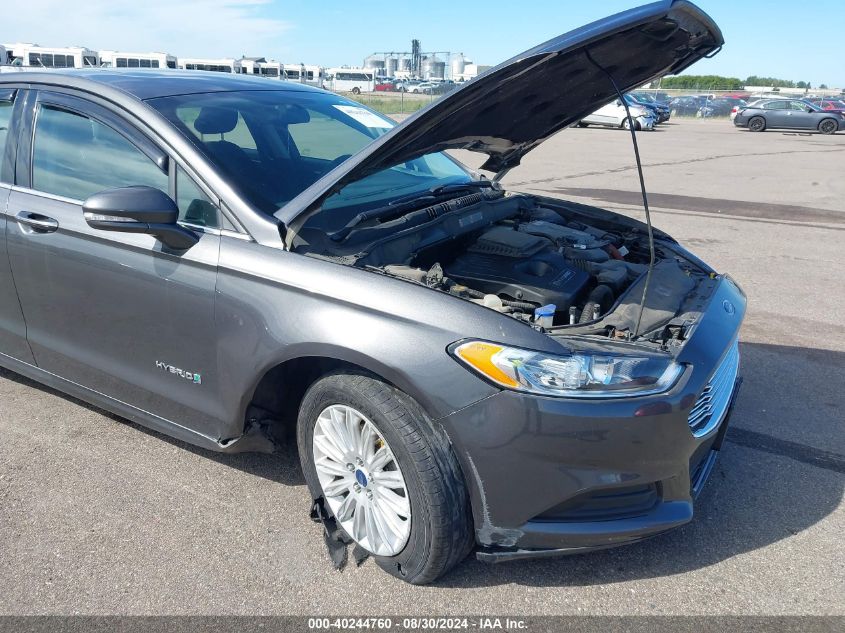 2015 FORD FUSION HYBRID SE