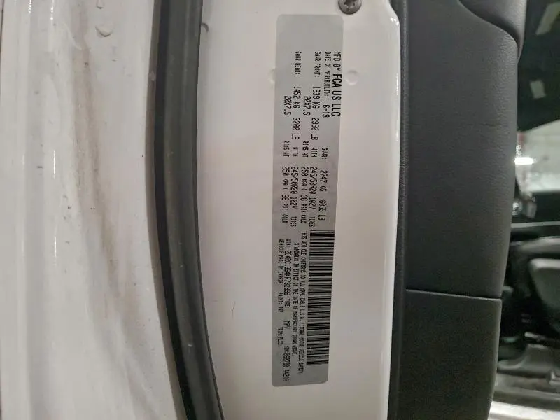 2019 CHRYSLER PACIFICA TOURING L  