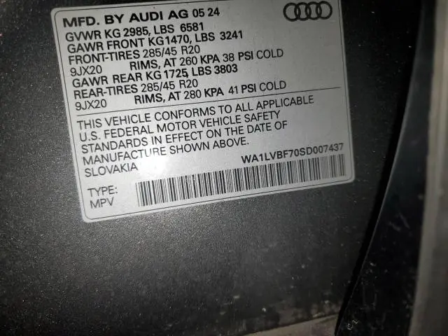 2025 AUDI Q7 PREMIUM PLUS  