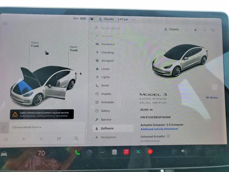 2018 TESLA MODEL 3   