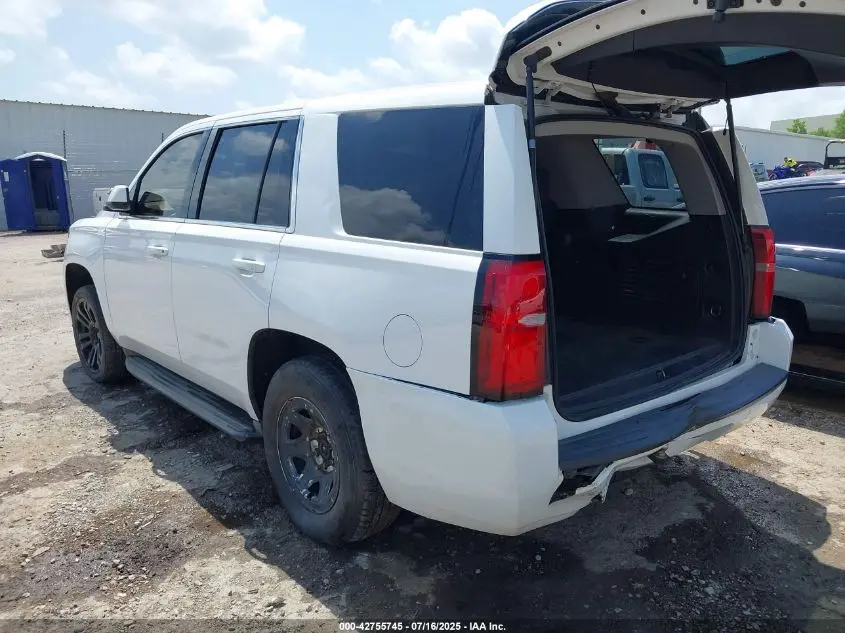 2015 CHEVROLET TAHOE COMMERCIAL FLEET