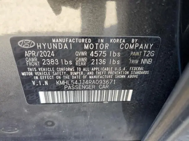 2024 HYUNDAI SONATA HYBRID  