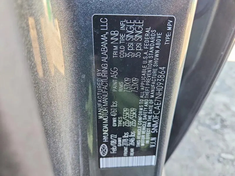 2022 HYUNDAI TUCSON SEL  