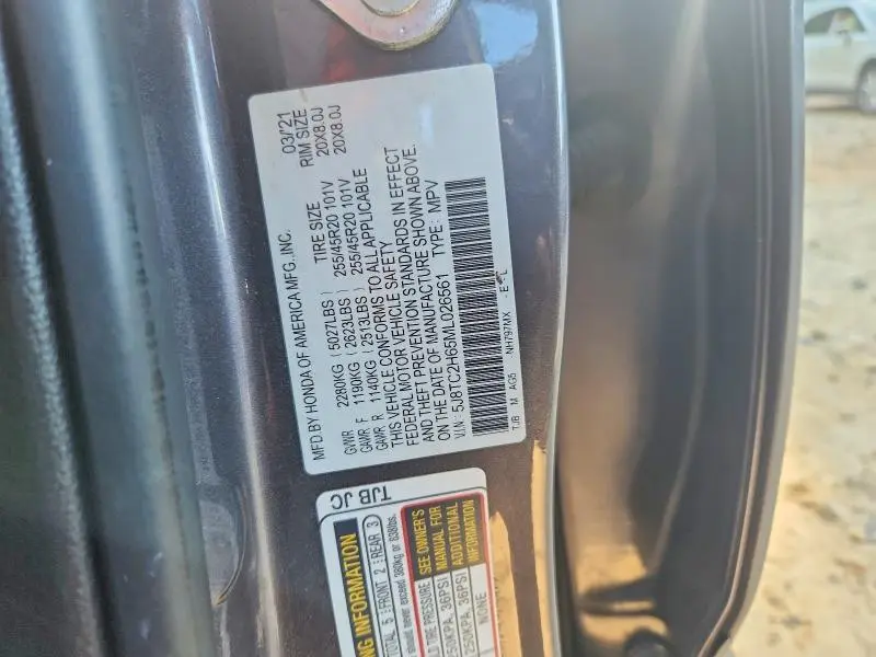 2021 ACURA RDX A-SPEC  