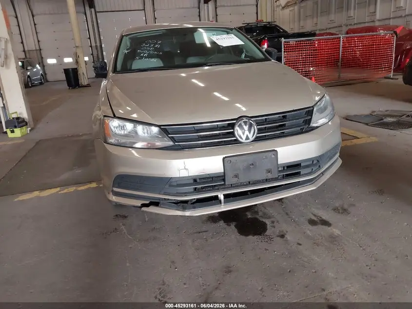 2015 VOLKSWAGEN JETTA 2.0L S