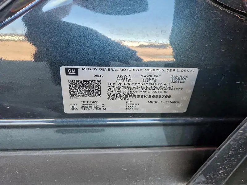 2019 CHEVROLET BLAZER PREMIER  