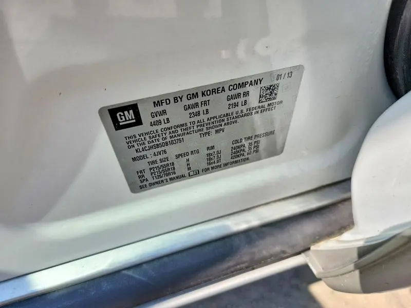 2013 BUICK ENCORE PREMIUM  