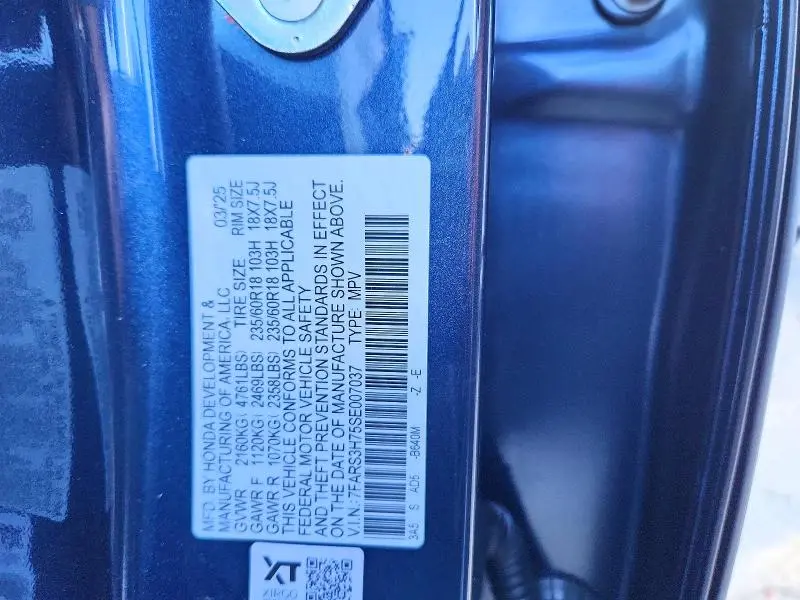 2025 HONDA CR-V EXL  