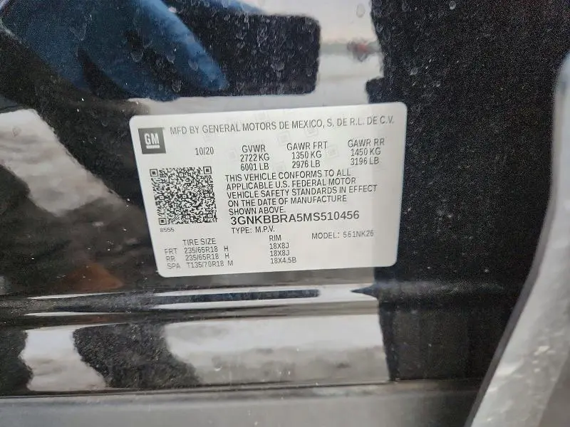 2021 CHEVROLET BLAZER 1LT  