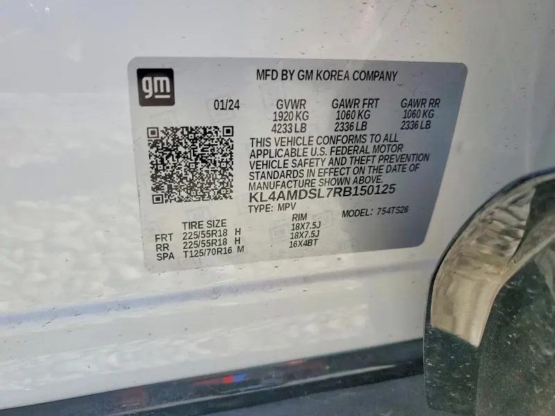 2024 BUICK ENCORE GX SPORT TOURING  