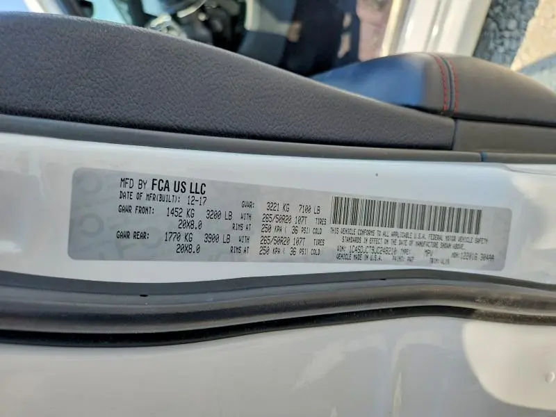 2018 DODGE DURANGO R/T  
