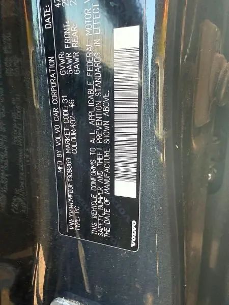 2015 VOLVO S60 PREMIER  