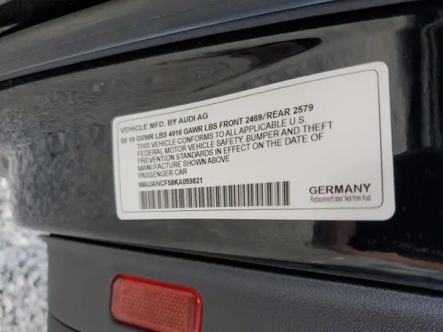 2019 AUDI A5 PREMIUM