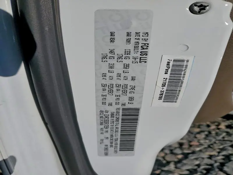 2016 CHRYSLER TOWN & COUNTRY TOURING  