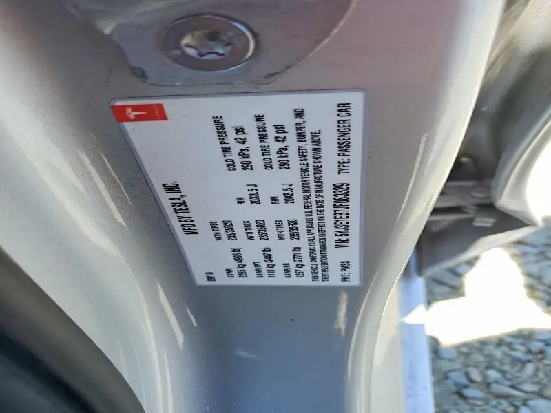 2018 TESLA MODEL 3   