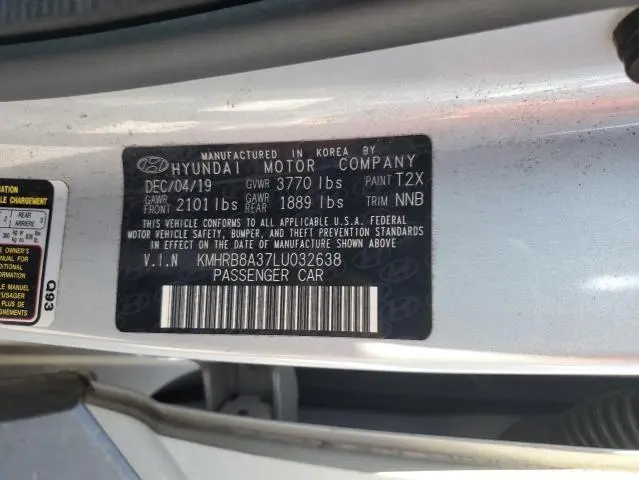 2020 HYUNDAI VENUE SE  