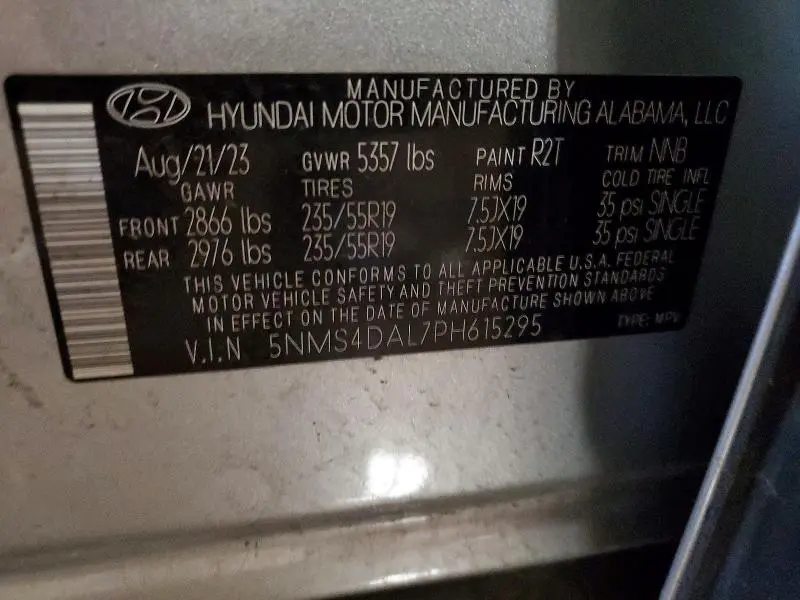 2023 HYUNDAI SANTA FE LIMITED  