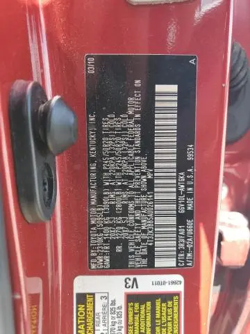 2010 TOYOTA VENZA   