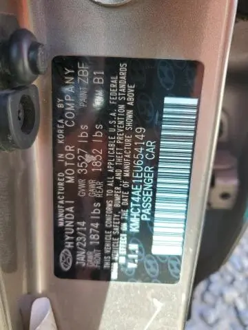 2014 HYUNDAI ACCENT GLS  