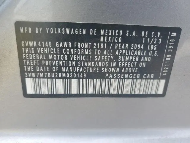 2024 VOLKSWAGEN JETTA SE  