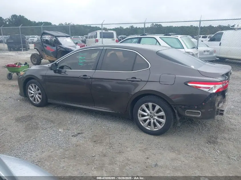 2018 TOYOTA CAMRY LE