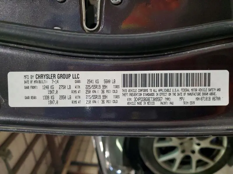 2014 DODGE JOURNEY SXT  