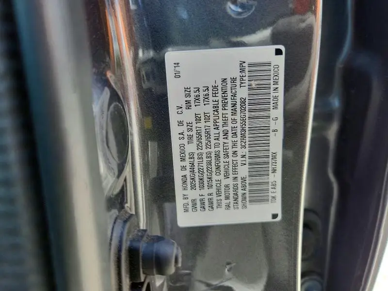 2014 HONDA CR-V EX  