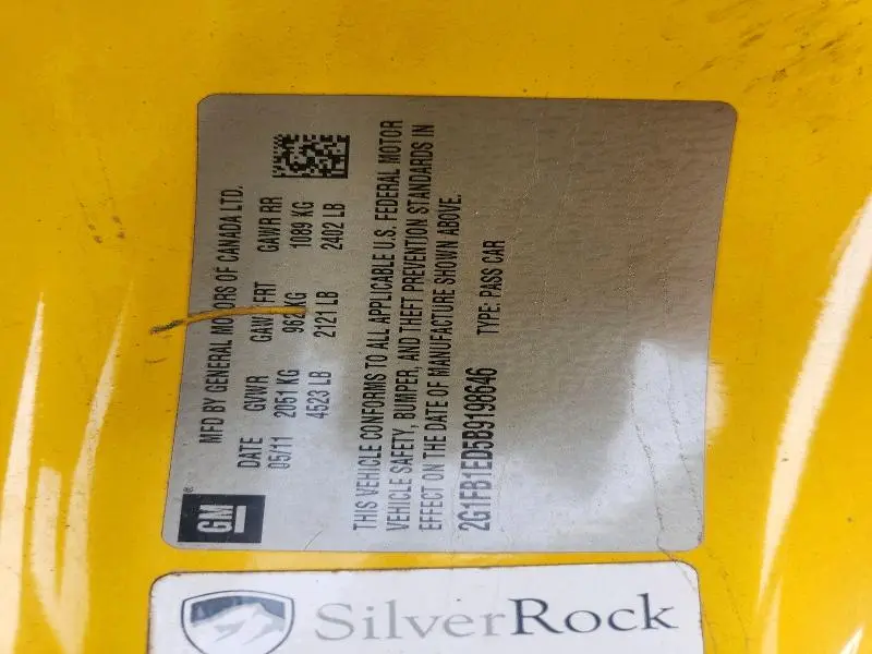 2011 CHEVROLET CAMARO LT  