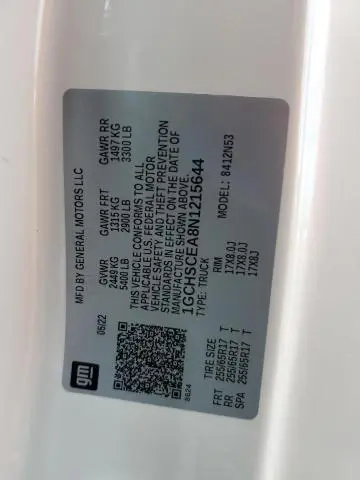 2022 CHEVROLET COLORADO LT  